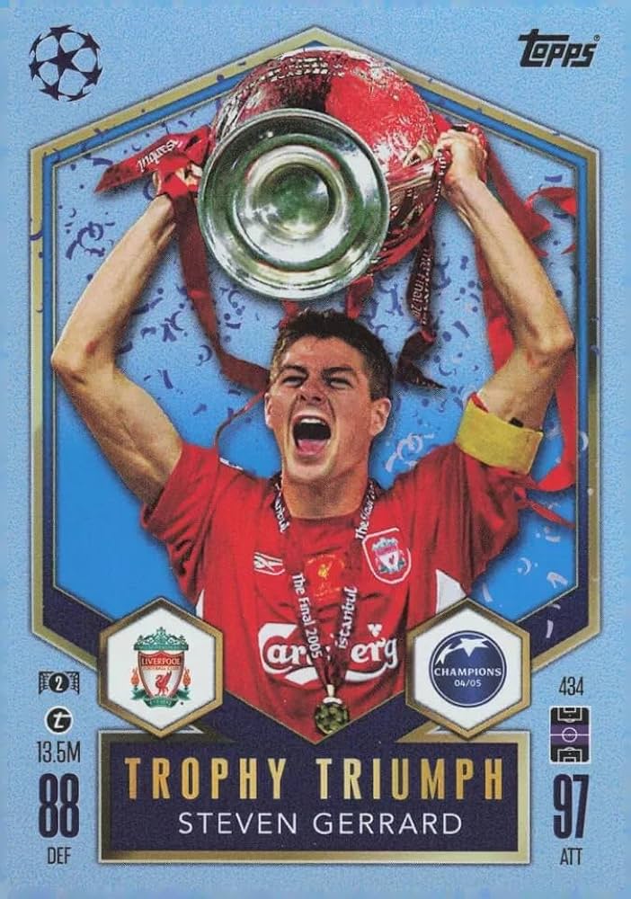 スポーツ steven gerrard MATCH ATTAX EXTRA 2024/25 100 CLUB LEGEND 342 STEVEN GERRARD